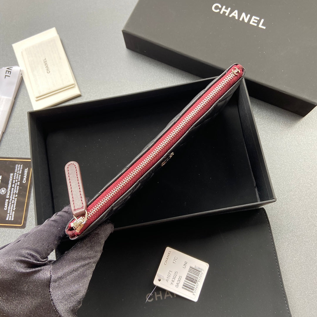 CC Large Tote 39 Light Beige Canvas Pearl Logo