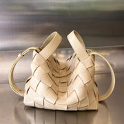 SMALL 22 CASSETTE in BEIGE LAMBSKIN