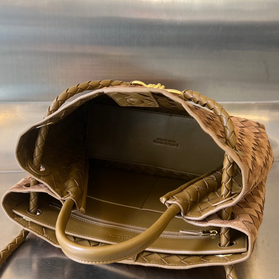 Bv Medium Andiamo 32 Brown Suede