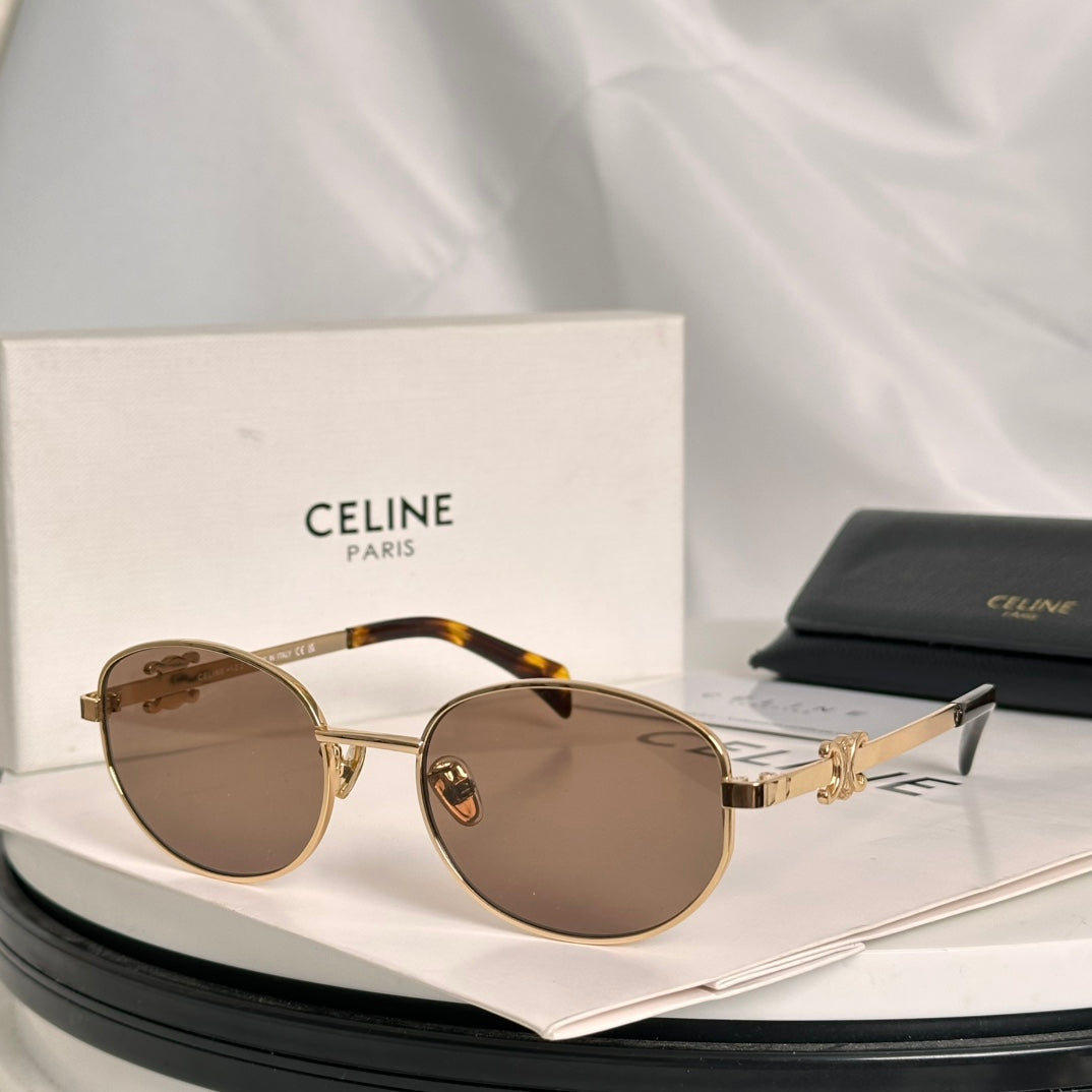 TRIOMPHE SUNGLASS CL40069U IN METAL