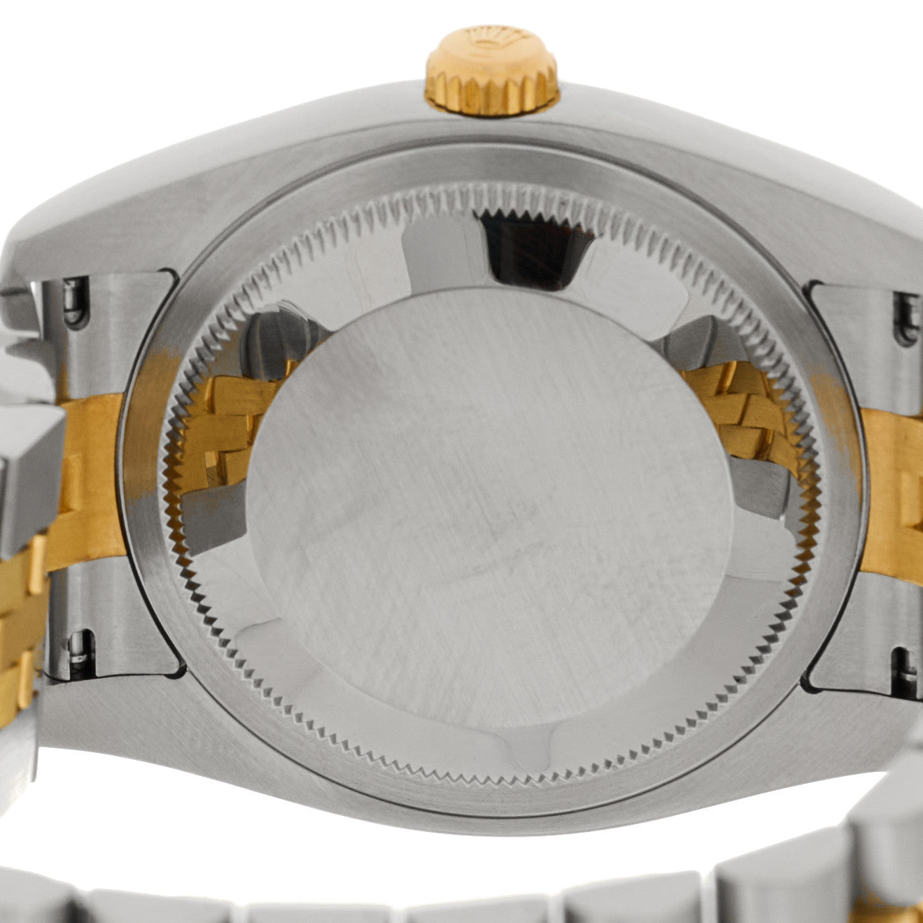 Stainless Steel 18K Yellow Gold 36mm Oyster Perpetual Datejust