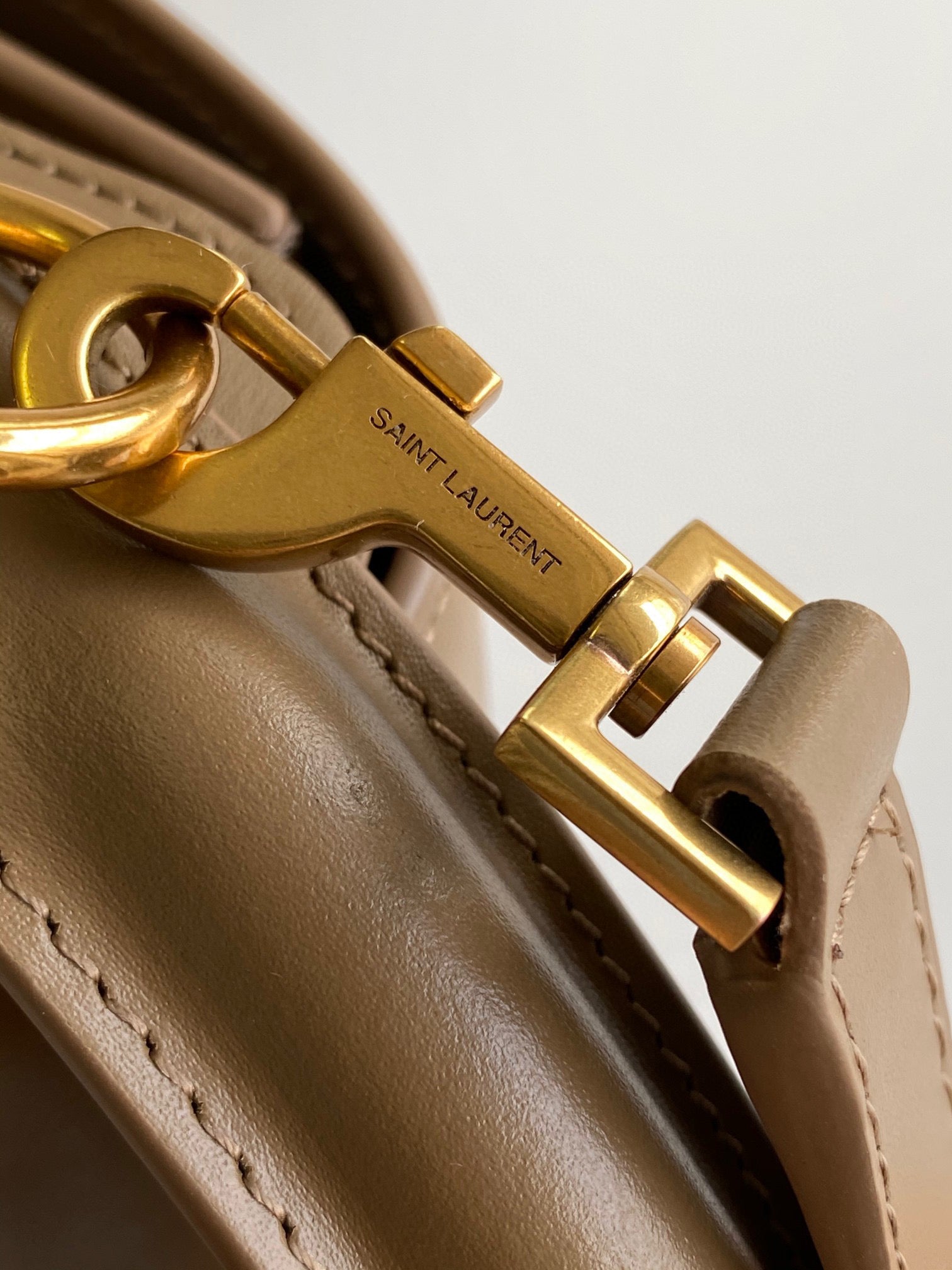 YSL voltaire in box leather