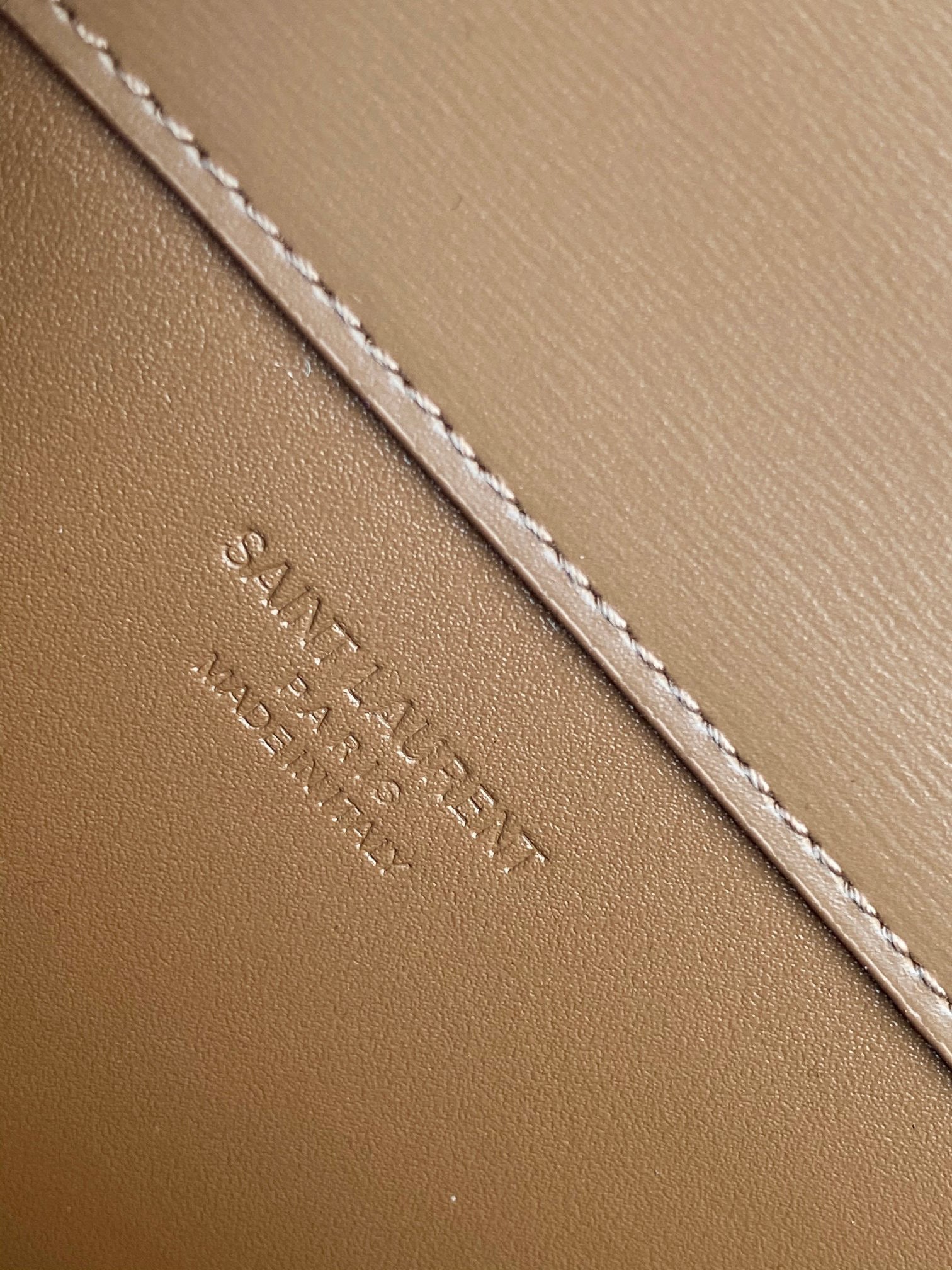 YSL voltaire in box leather