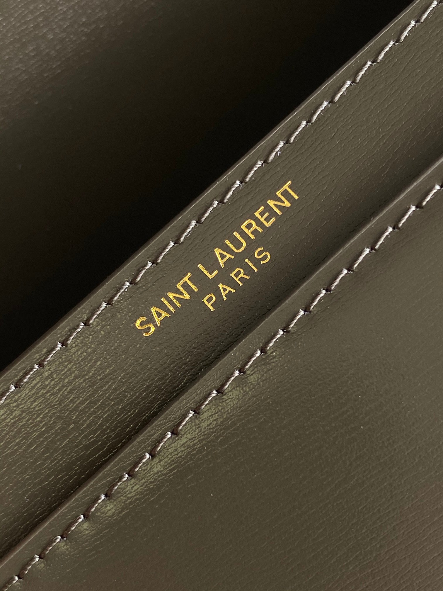 YSL voltaire in box leather