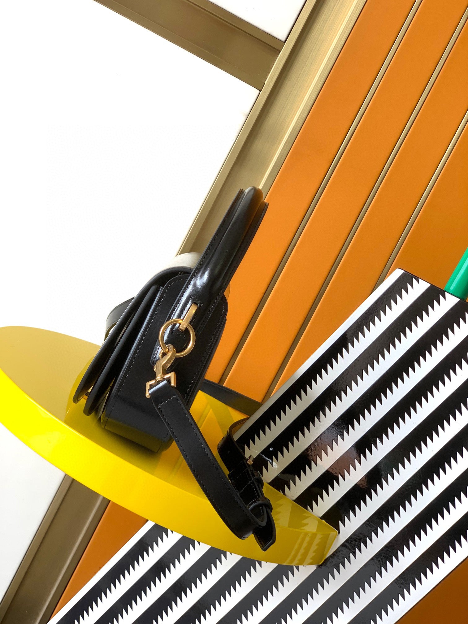 YSL voltaire in box leather