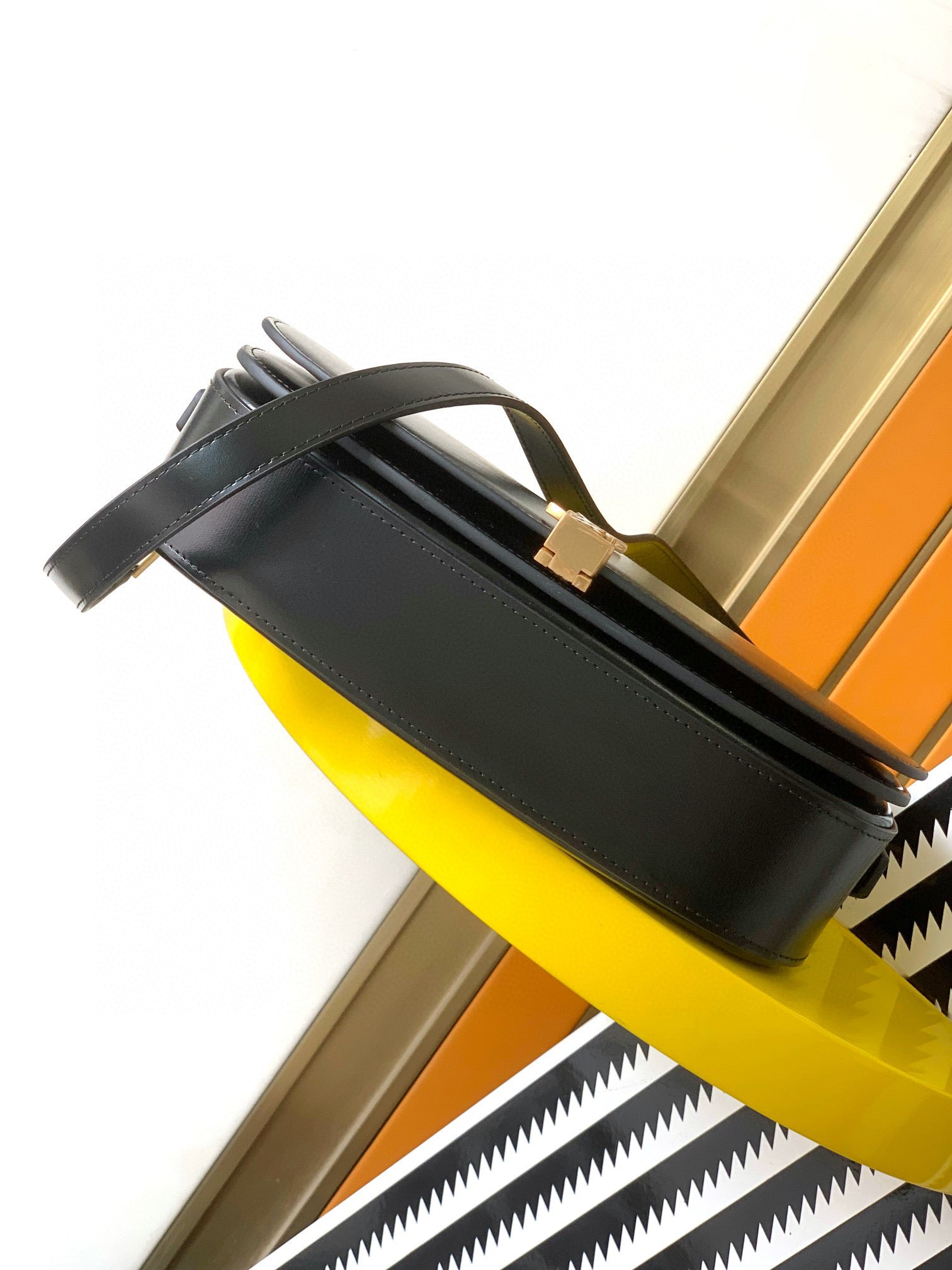 YSL voltaire in box leather