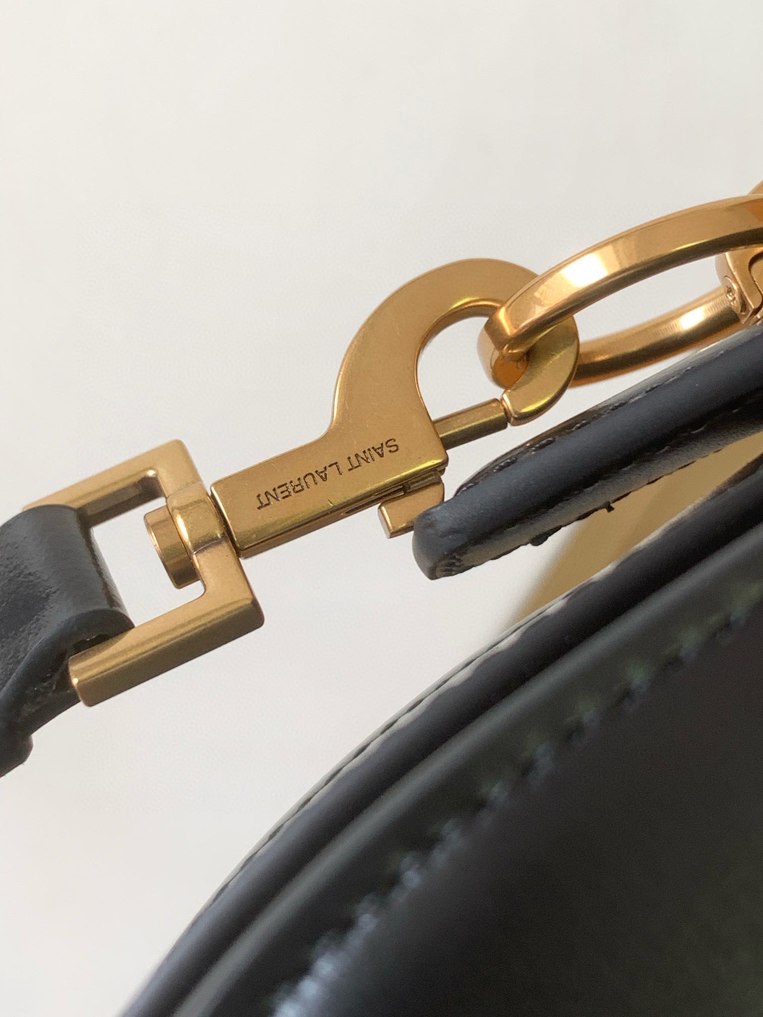 YSL voltaire in box leather