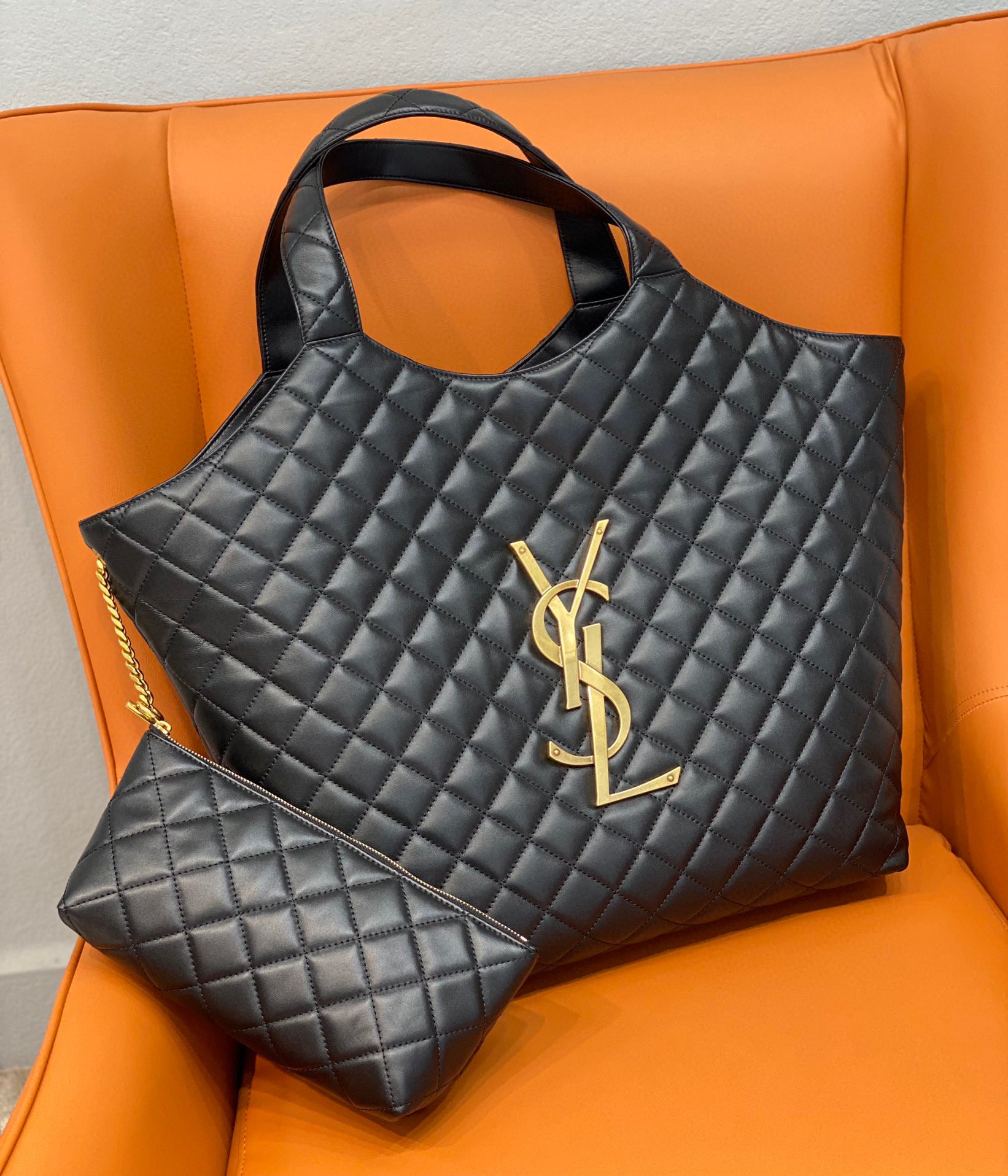 YSL Icare toge bag