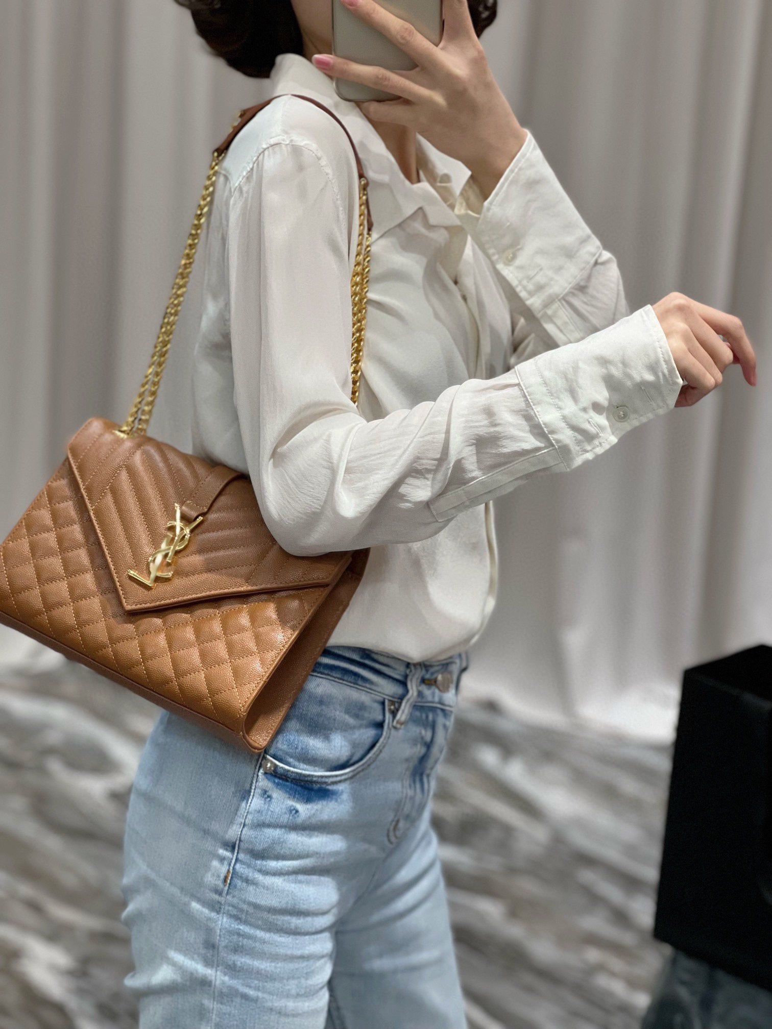 YSL Envelope Bag