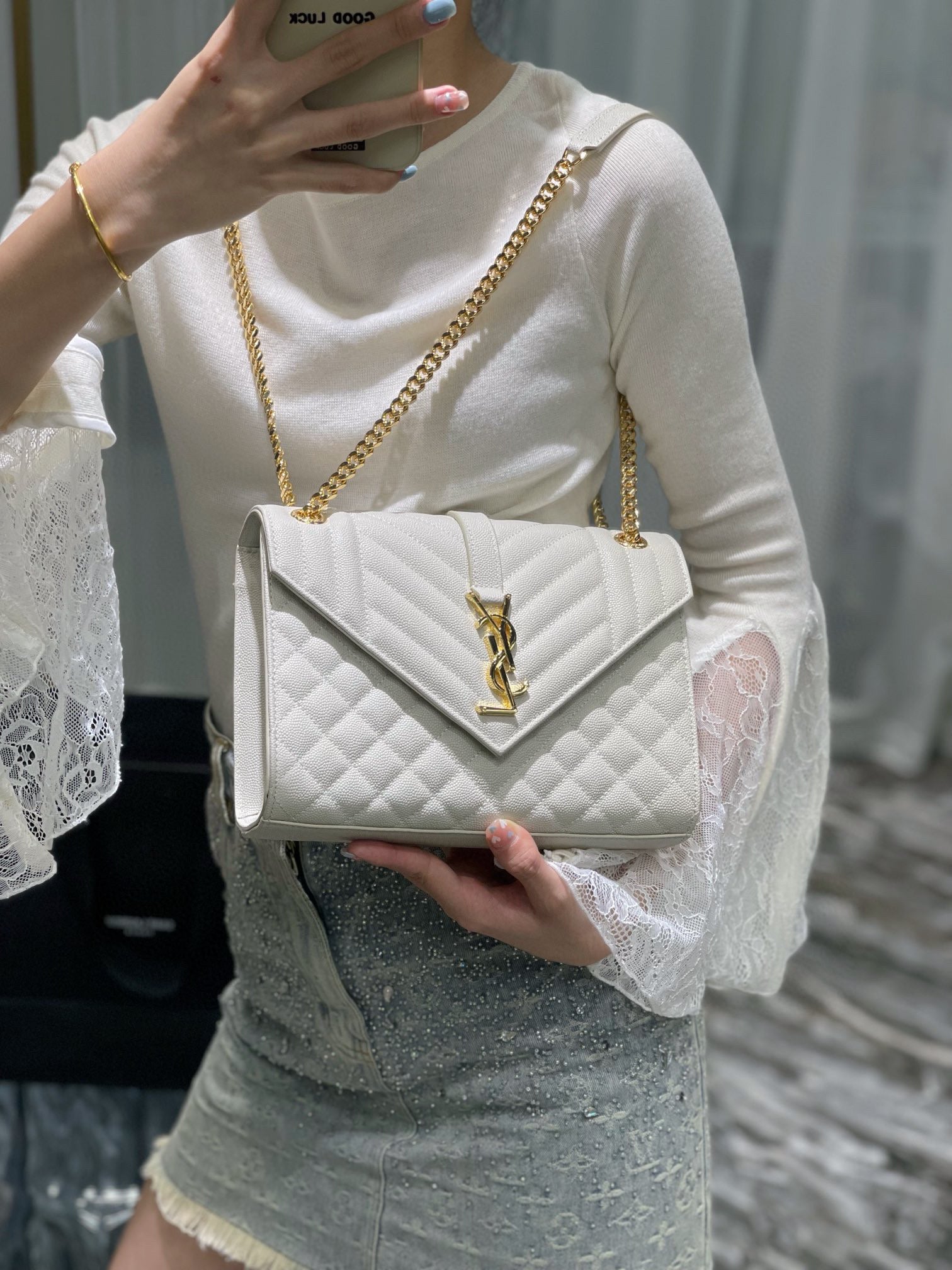 YSL Envelope Bag