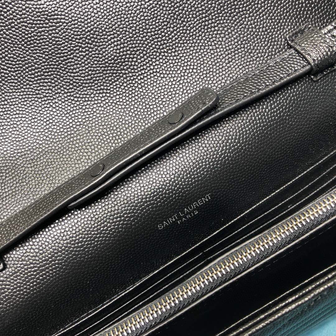 YSL CASSANDRE MATELASSÉ CHAIN WALLET