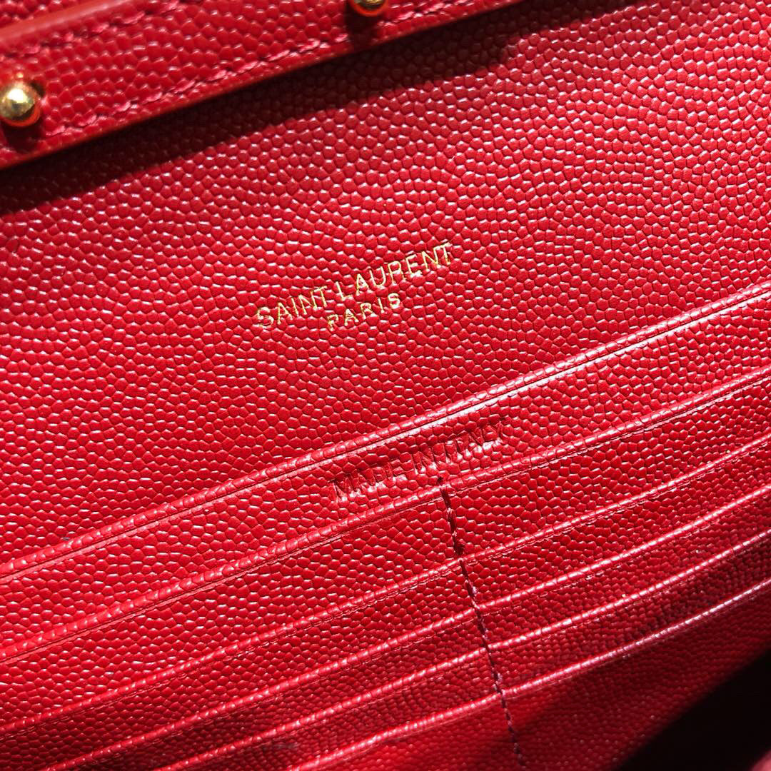 YSL CASSANDRE MATELASSÉ CHAIN WALLET