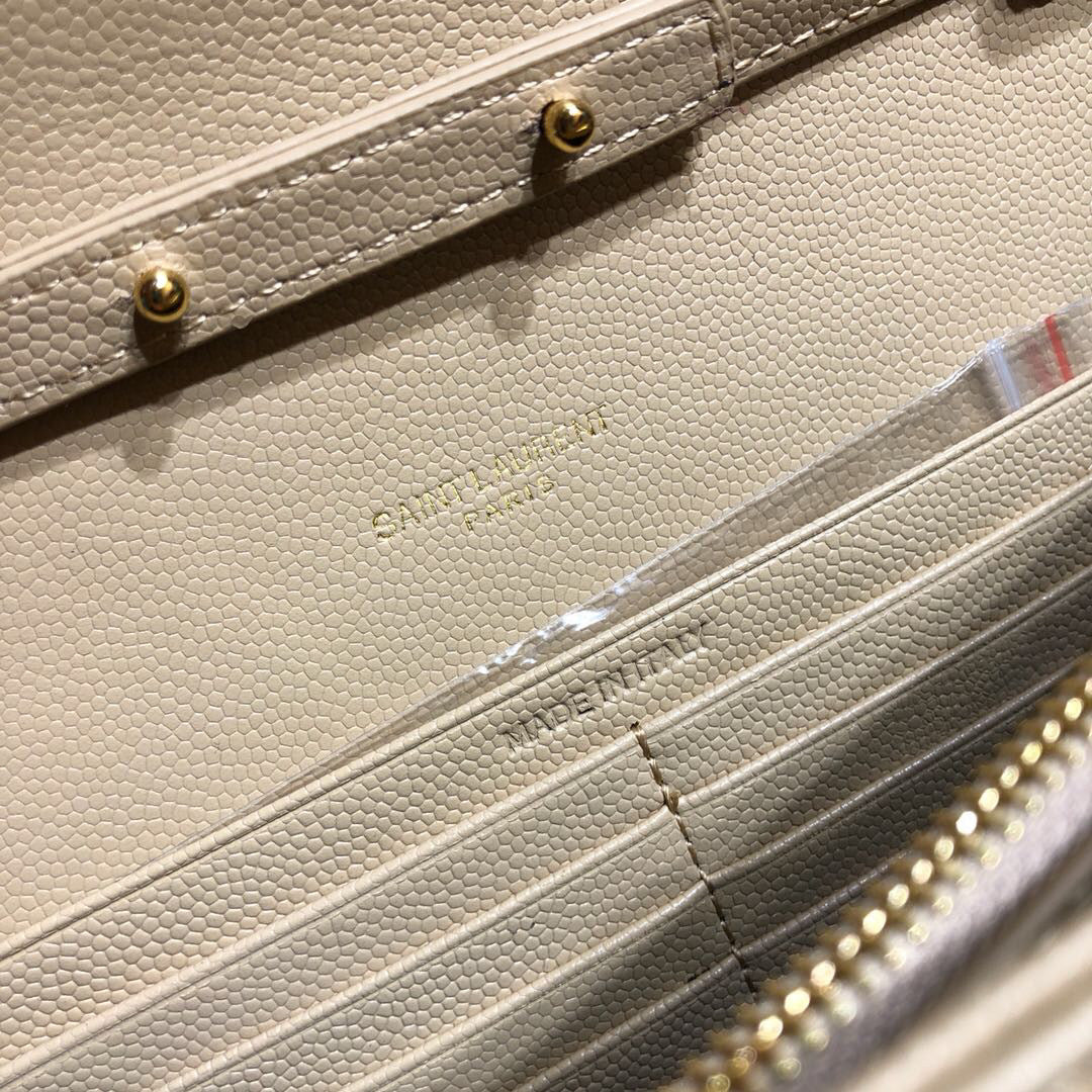 YSL CASSANDRE MATELASSÉ CHAIN WALLET