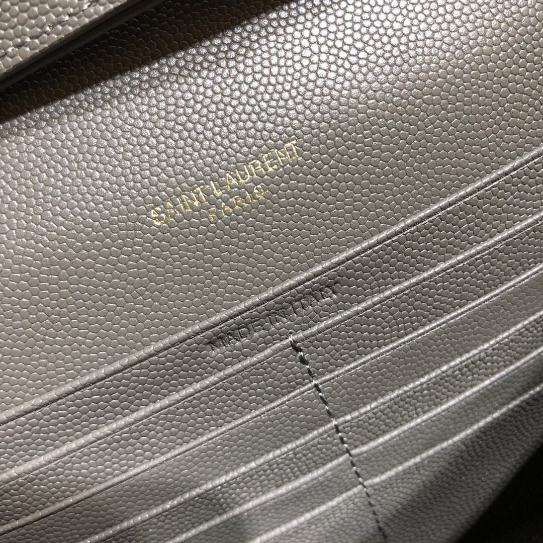 YSL CASSANDRE MATELASSÉ CHAIN WALLET