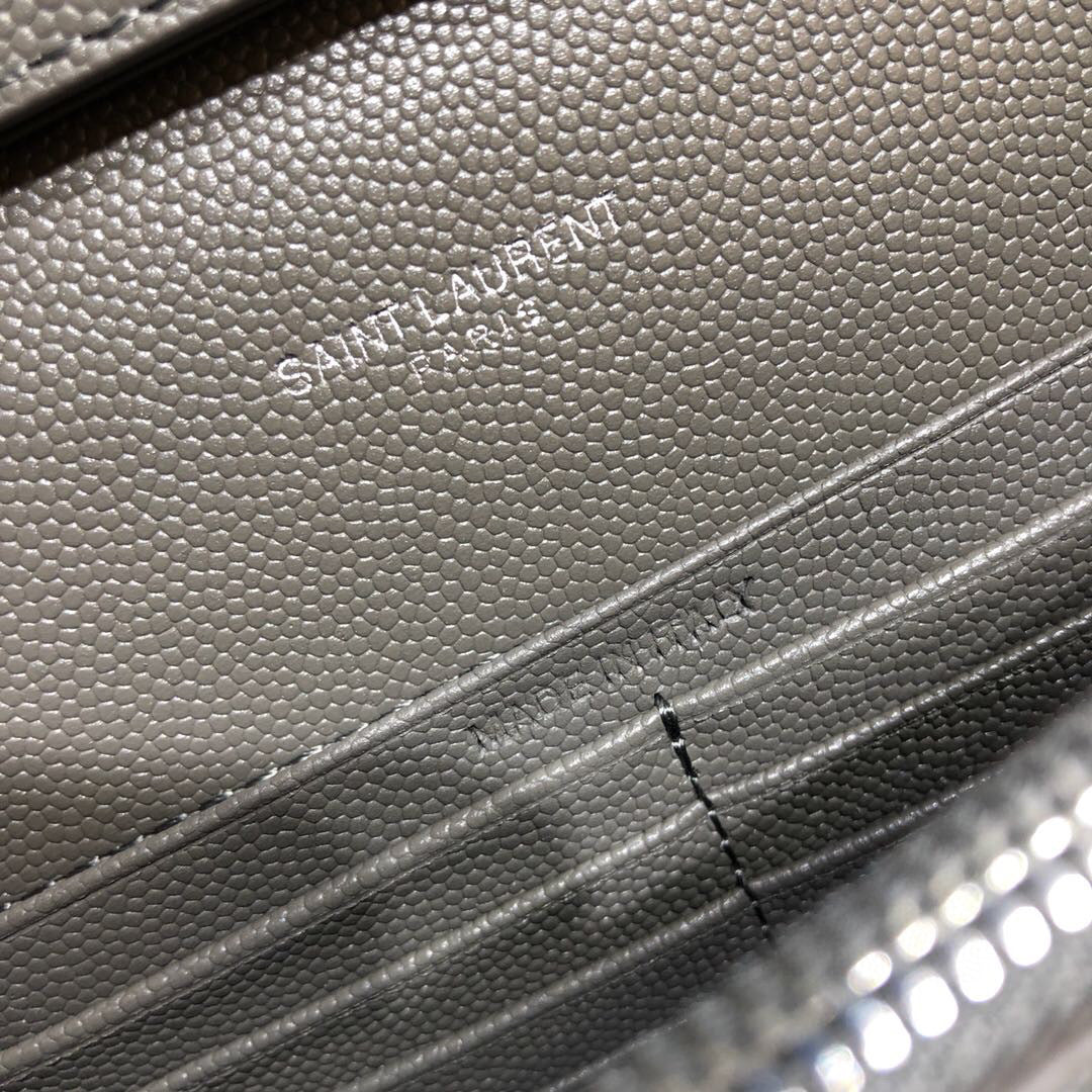 YSL CASSANDRE MATELASSÉ CHAIN WALLET