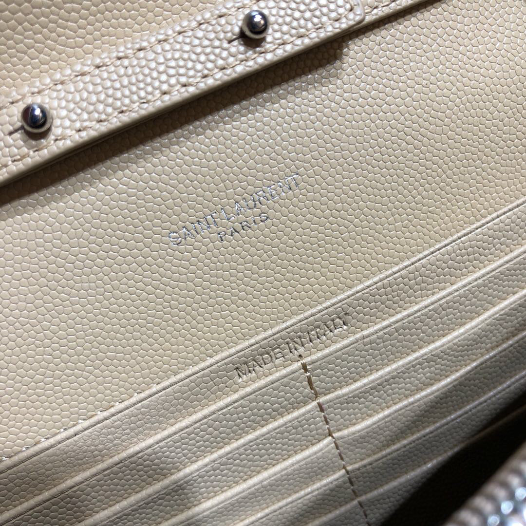 YSL CASSANDRE MATELASSÉ CHAIN WALLET