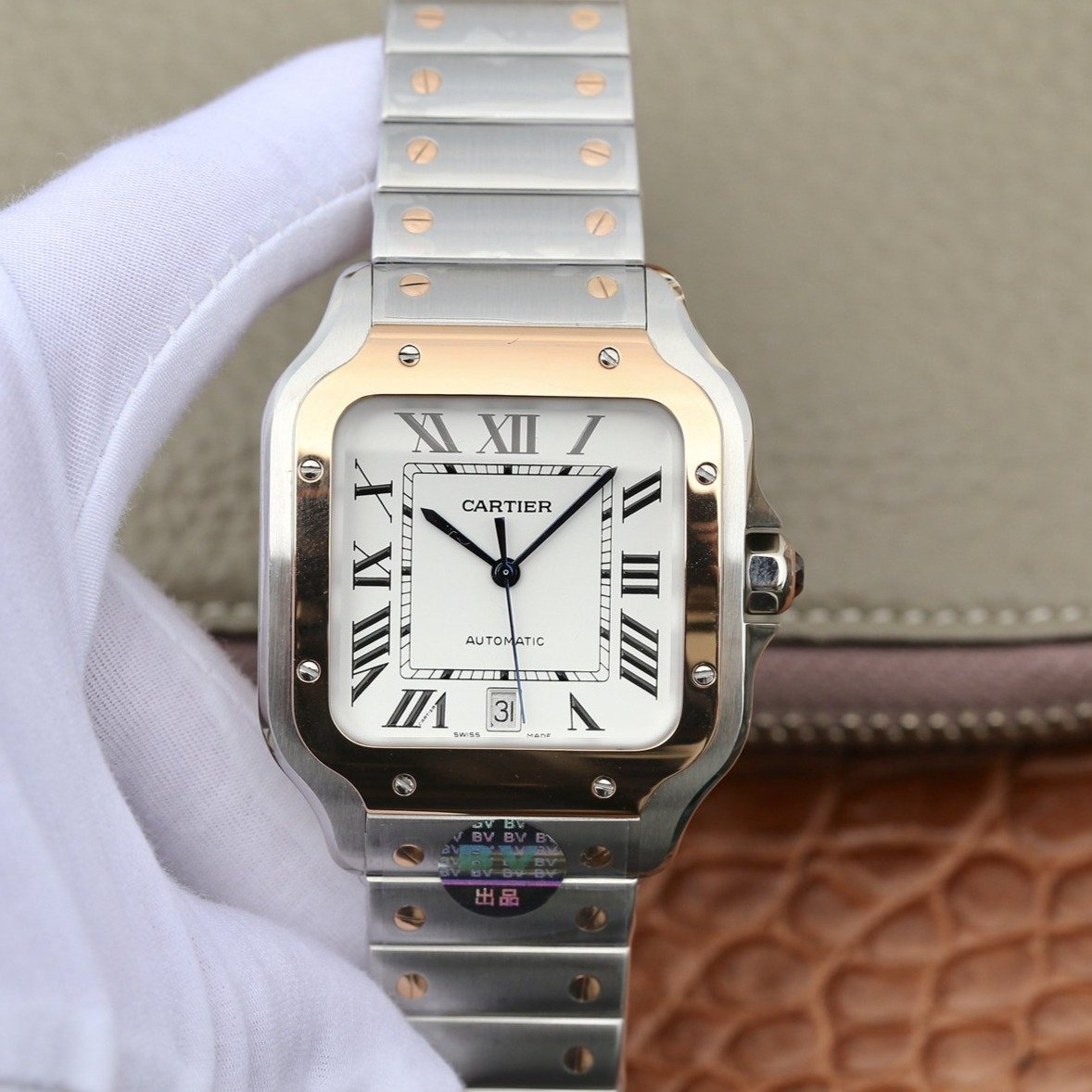 Panthere De Cartie Quartz Pink Gold Case