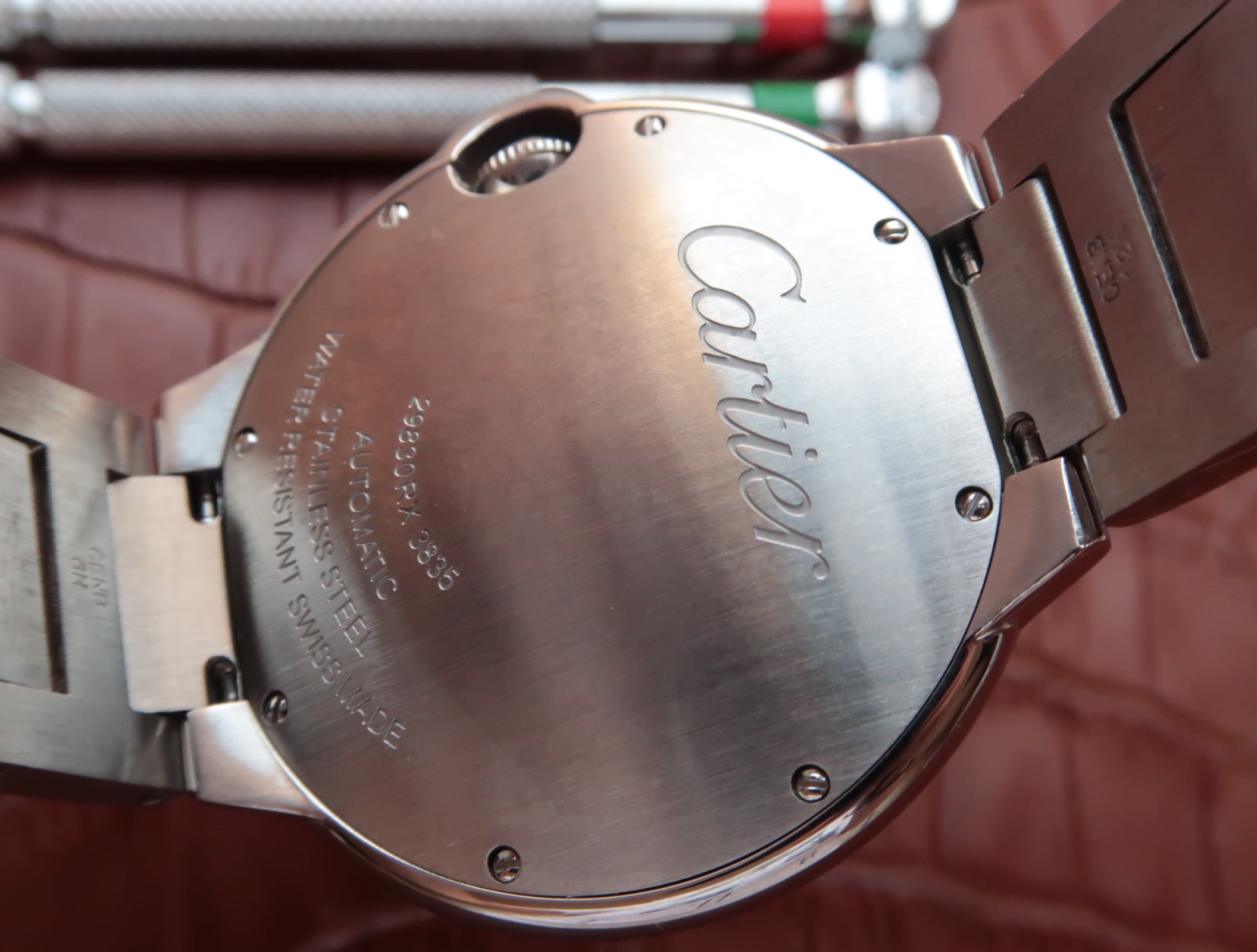 Panthere De Cartie Quartz Pink Gold Case