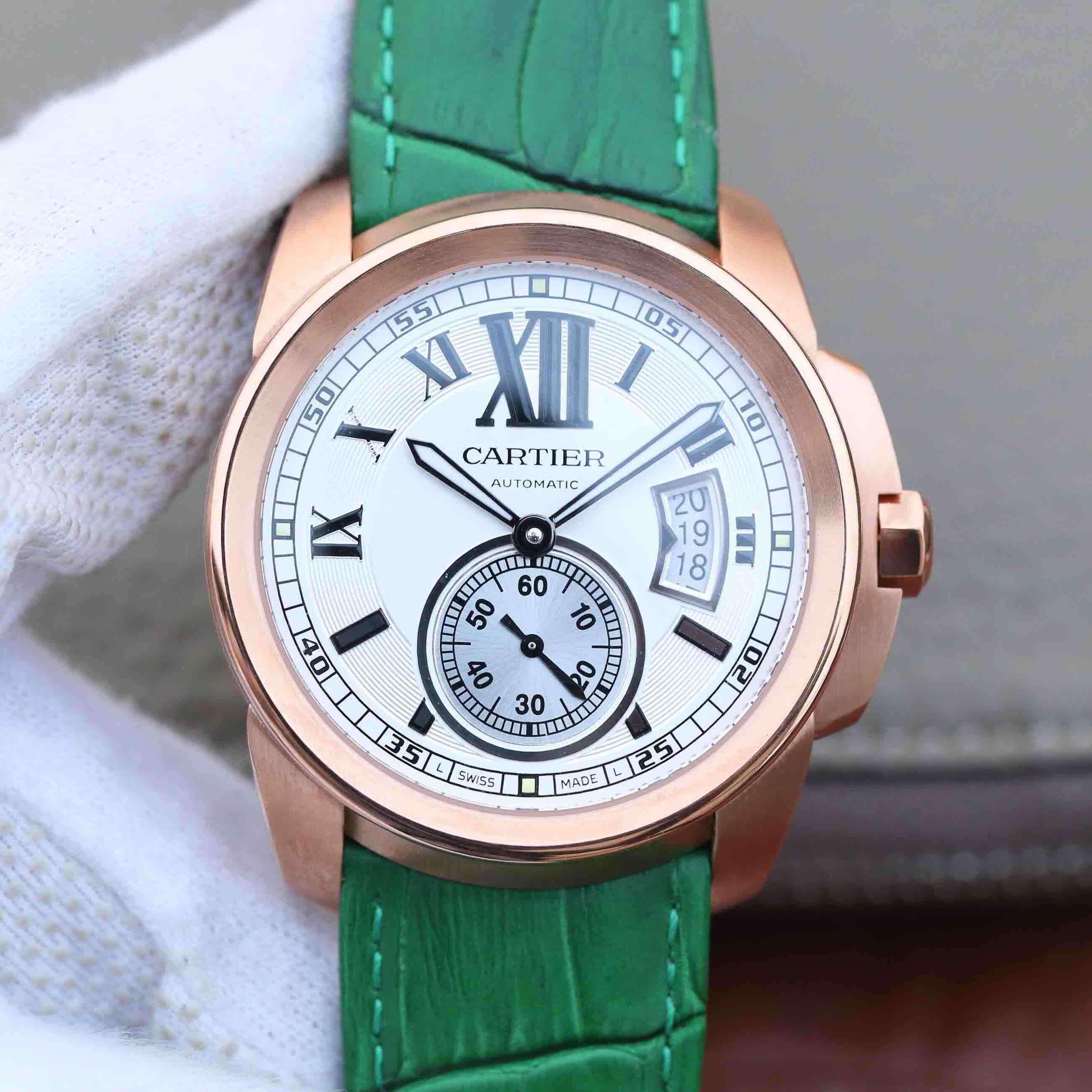 Panthere De Cartie Quartz Pink Gold Case