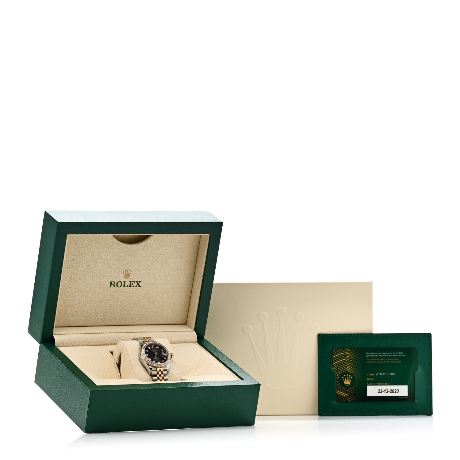 Stainless Steel 18K Yellow Gold Diamond Bezel 31mm Oyster Perpetual Date just Watch