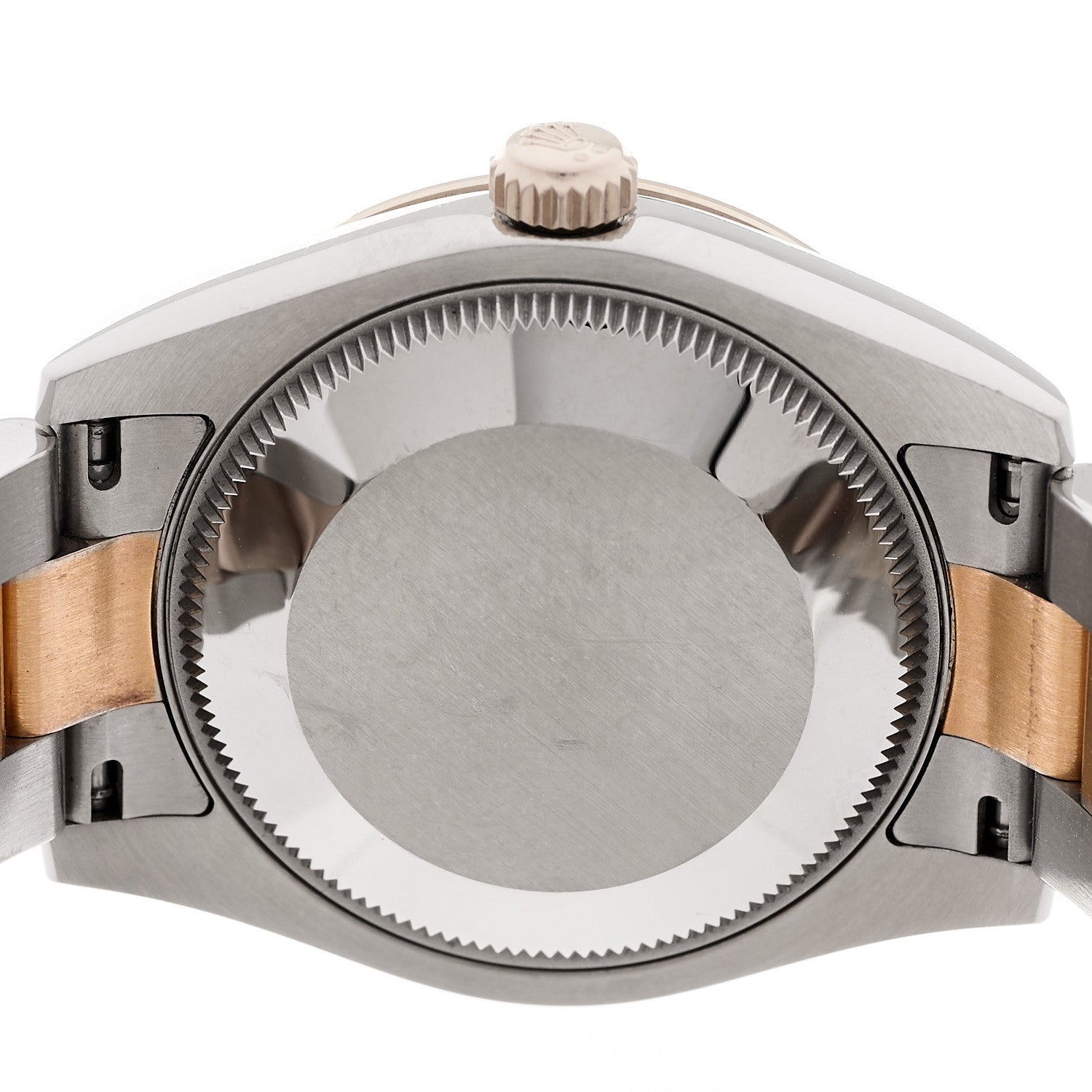 Stainless Steel 18K Everose Gold Diamond 31mm Oyster Perpetual Datejust Watch