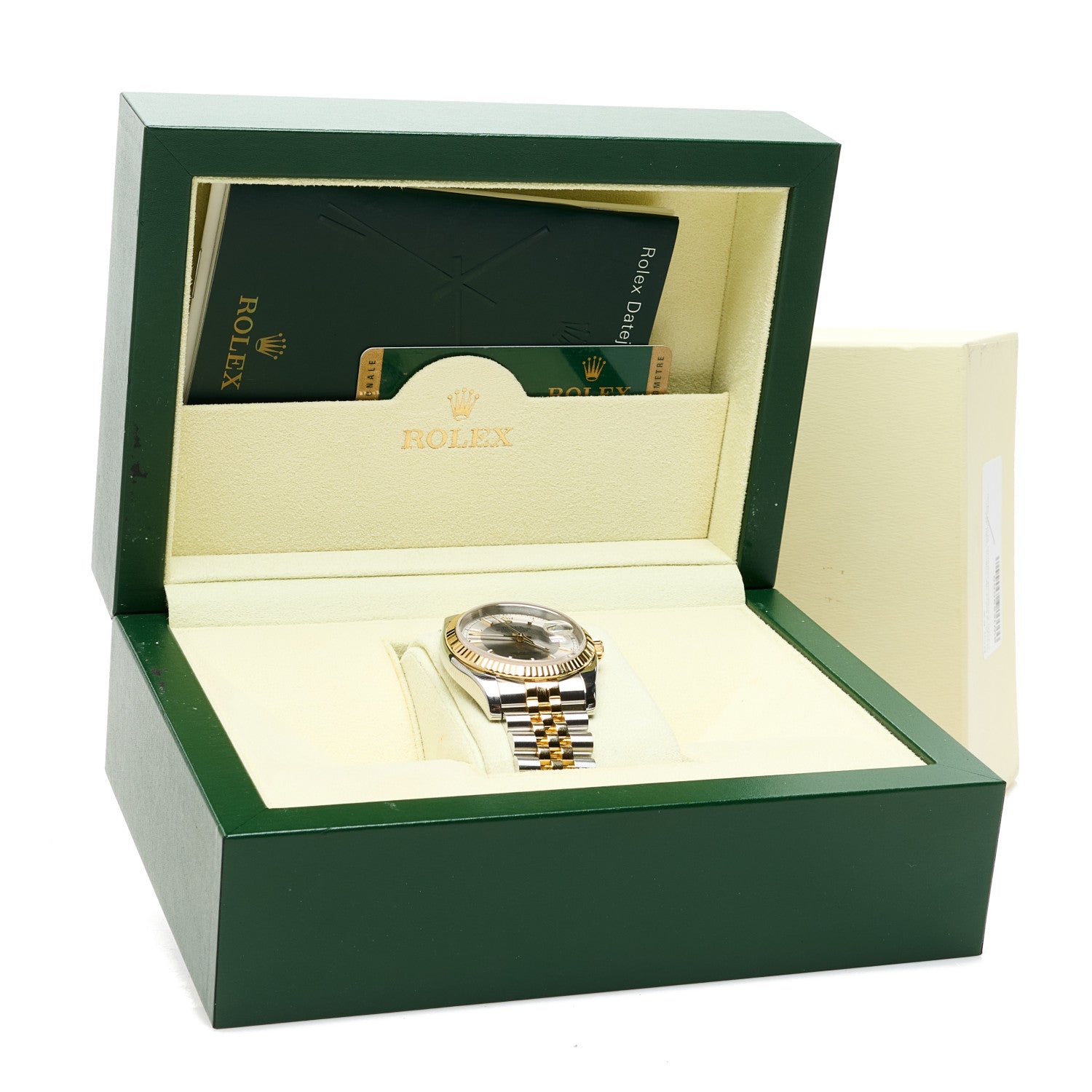 Stainless Steel 18K Yellow Gold 36mm Oyster Perpetual Datejust