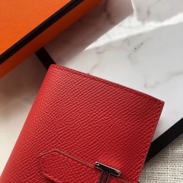 Richelieu Wallet 19 In Classic Red Goyardine Canvas