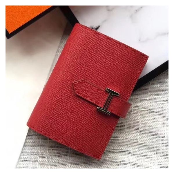 Richelieu Wallet 19 In Classic Red Goyardine Canvas