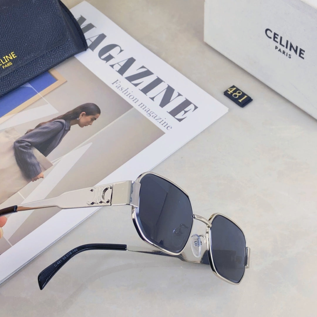 TRIOMPHE SUNGLASS 501780 IN METAL