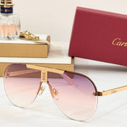 Signature C De Aviator Frame Sunglasses 524543 In Metal