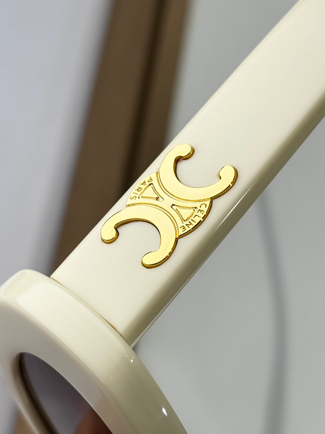 TRIOMPHE SUNGLASSES 40194U IN IVORY ACETATE