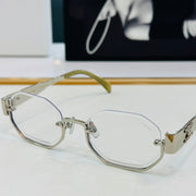 TRIOMPHE SEMI-RIMLESS SUNGLASS CL42118 IN METAL