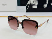 TRIOMPHE SQUARE SUNGLASS CL40251 IN METAL