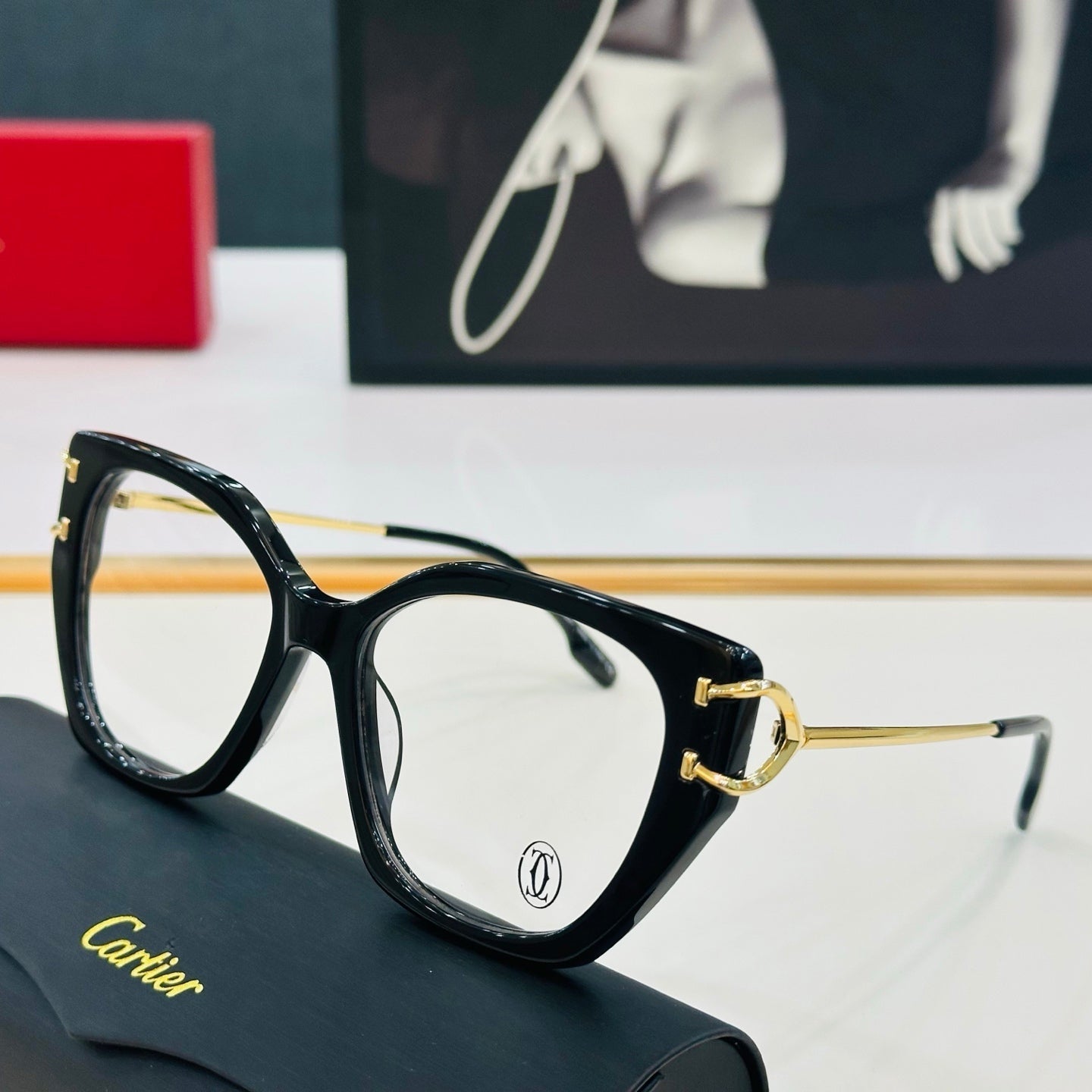 C De Butterfly Frame Sunglasses 522660 In Acetate