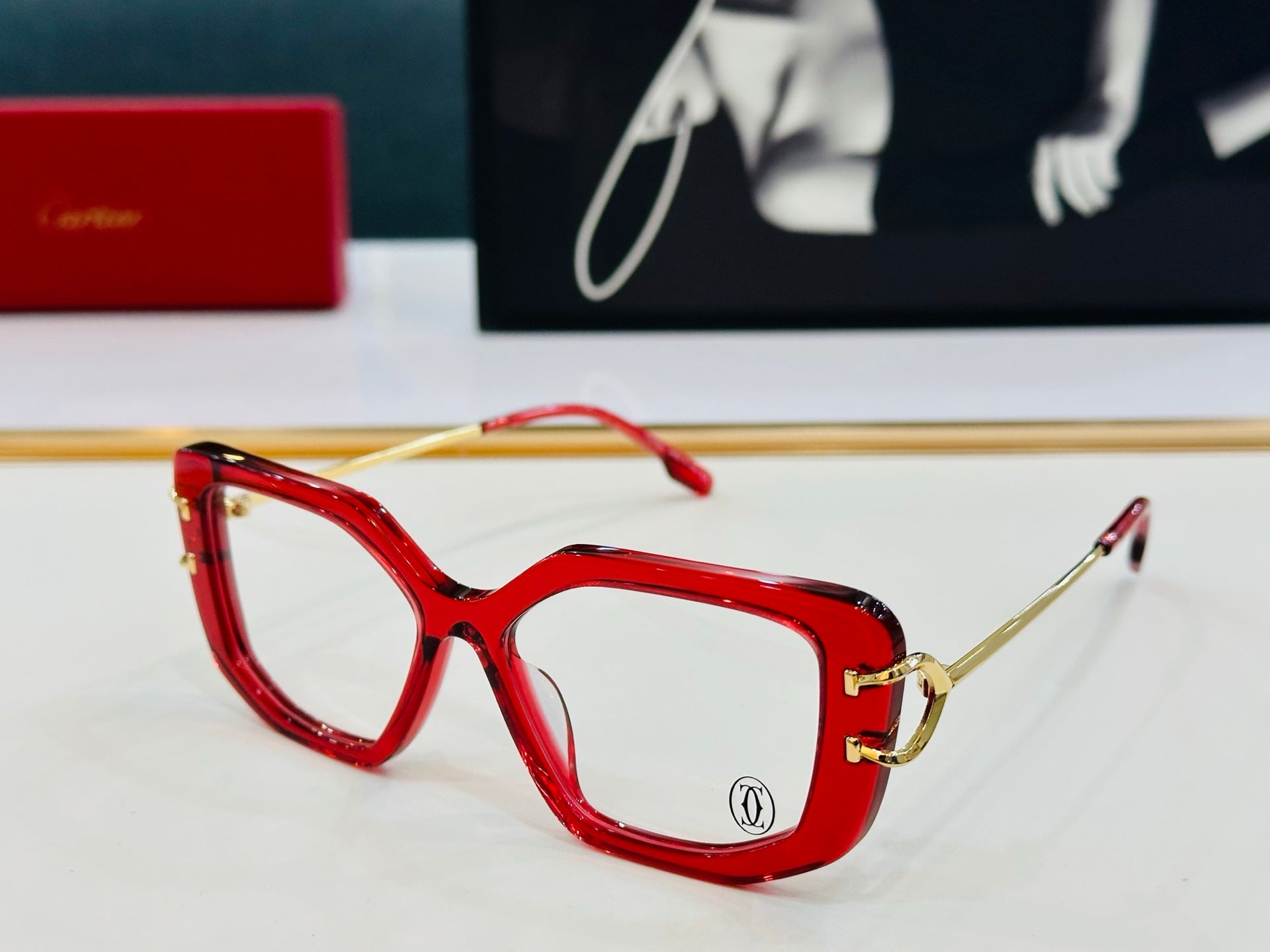 Square Frame Sunglasses Ct0531S In Acetate And Metal