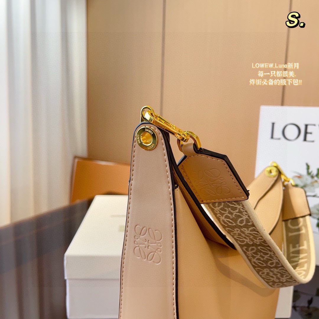 Loew Puzzle Fold Tote Iblack Shiny Calfskin