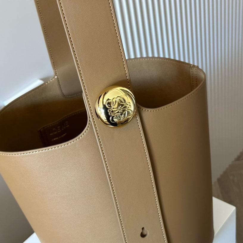 Loew Puzzle Fold Tote Iblack Shiny Calfskin