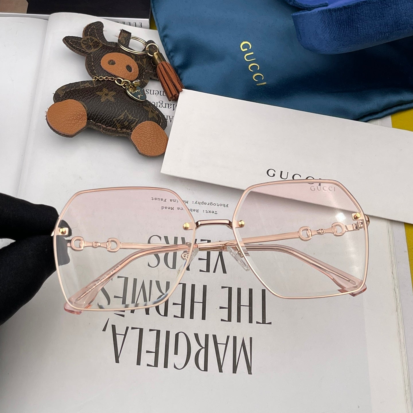 SQUARE FRAME SUNGLASSES 5661 IN METAL