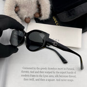 GEOMETRIC FRAME SUNGLASSES G7315 IN ACETATE