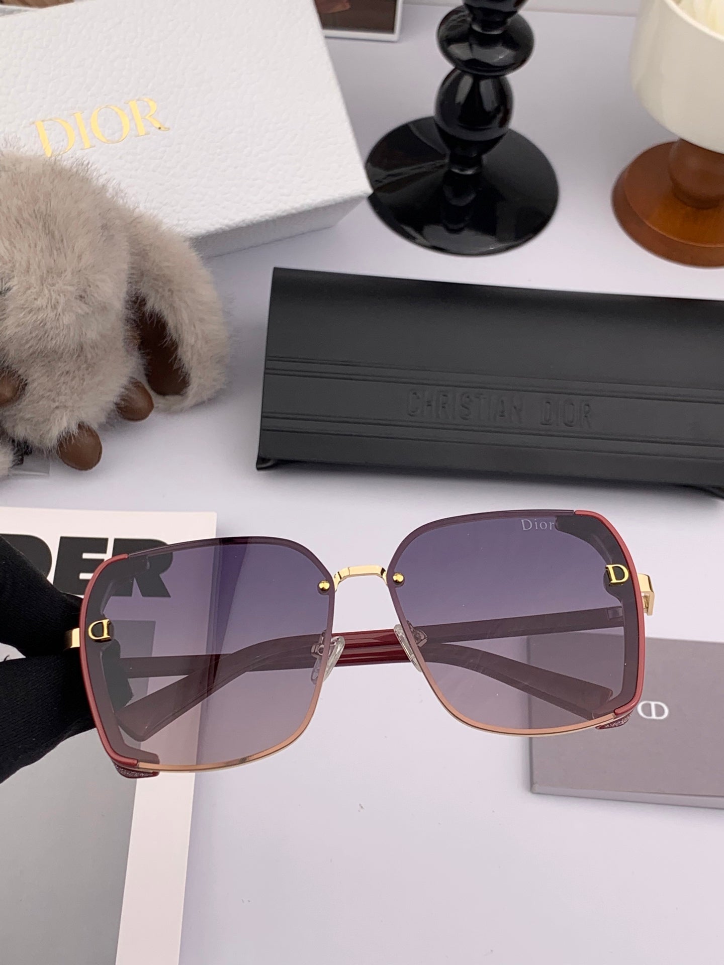 Montaigne Sunglass Cd9357 In Acetate