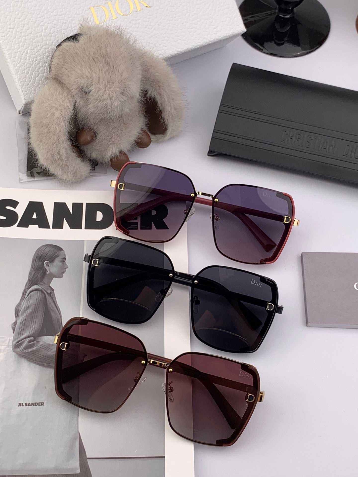 Montaigne Sunglass Cd9357 In Acetate