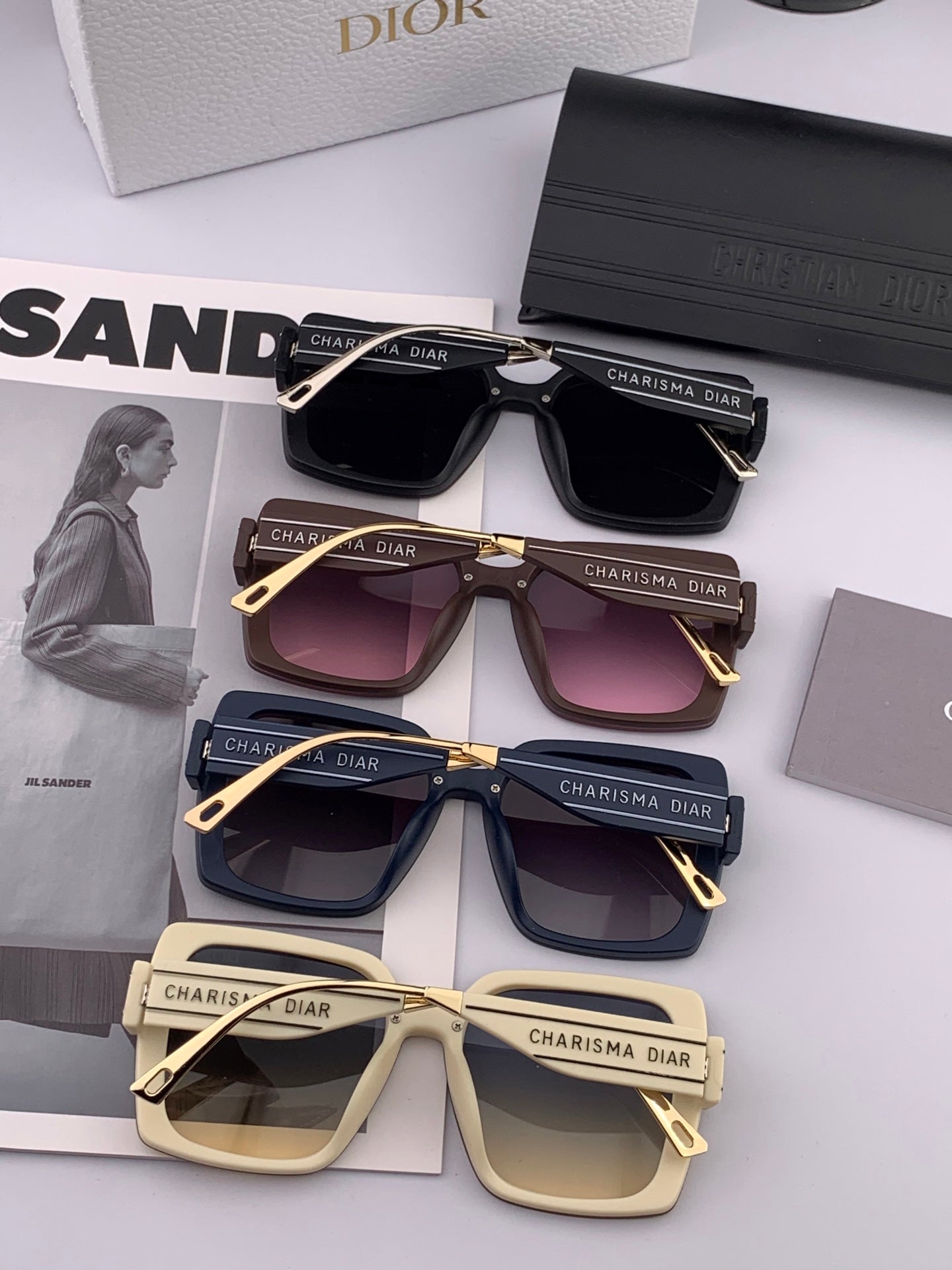 Montaigne Sunglass Cd0805 In Acetate