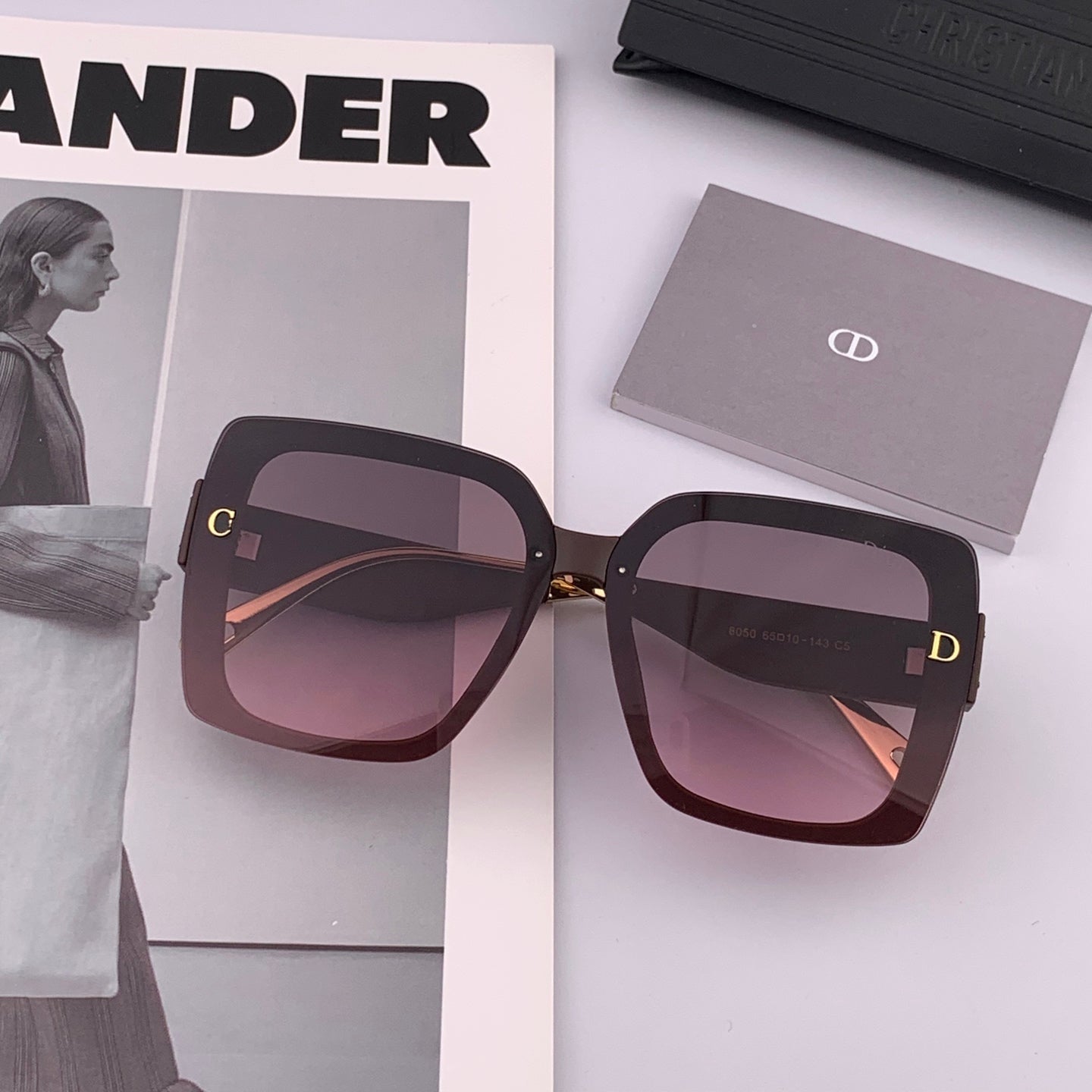 Montaigne Sunglass Cd0805 In Acetate