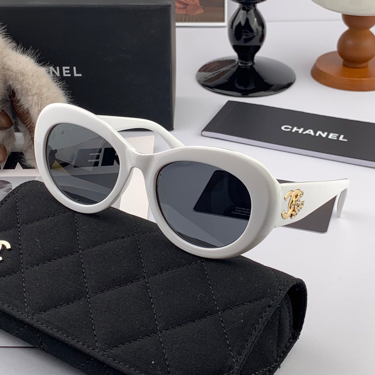 Cat Eye Sunglasses Ch0602 In Acetate