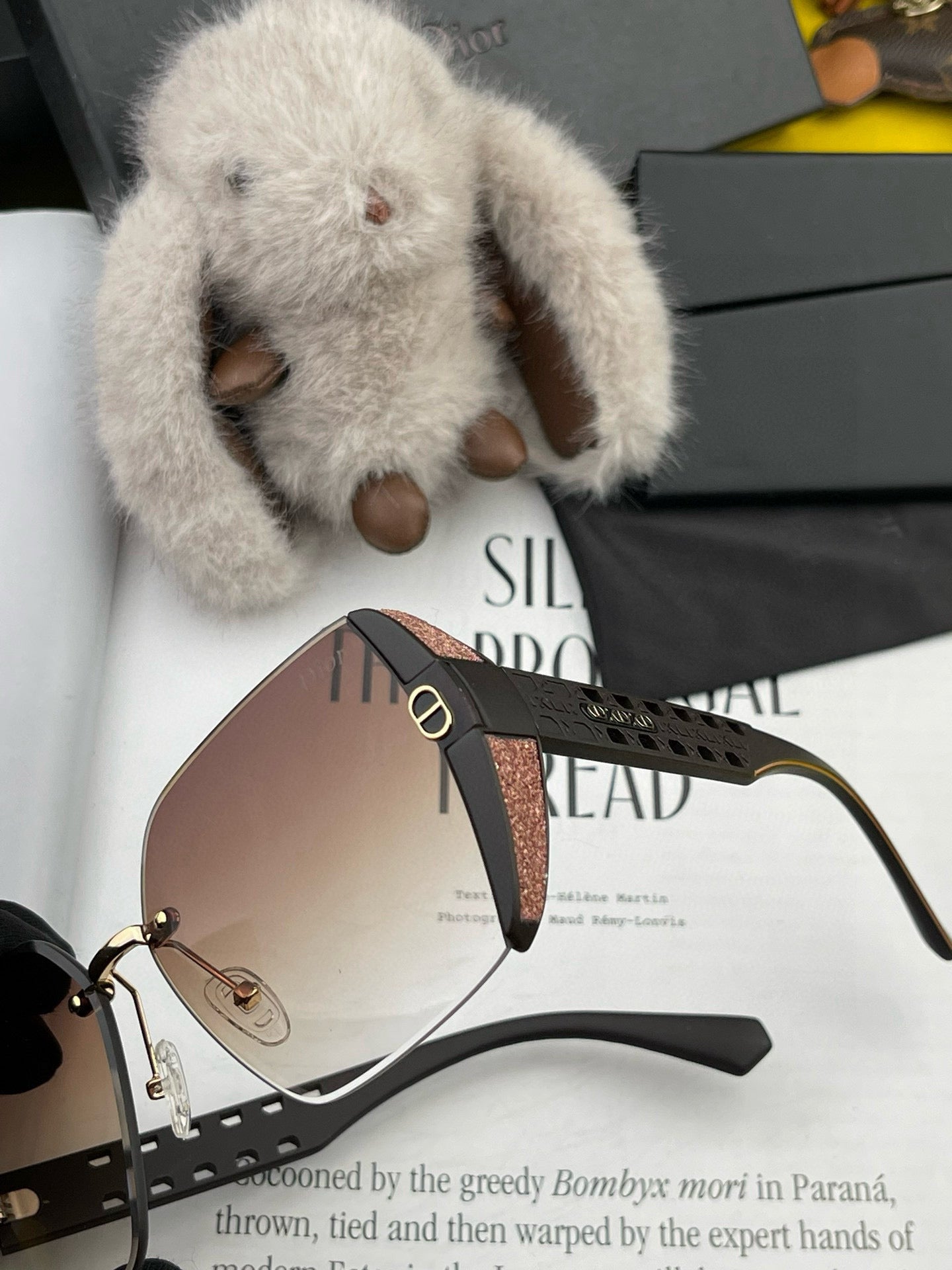 Montaigne Square Sunglass Cd5296 In Acetate