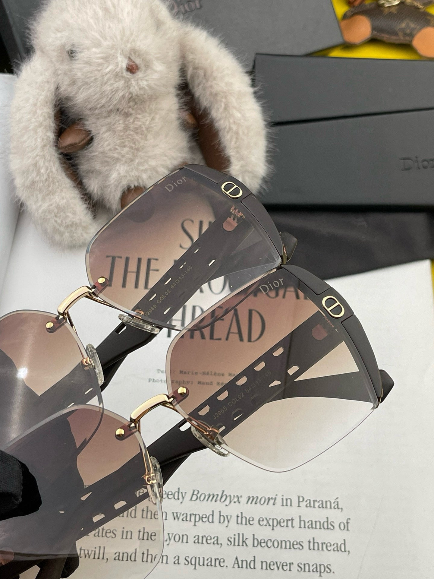 Montaigne Square Sunglass Cd5296 In Acetate