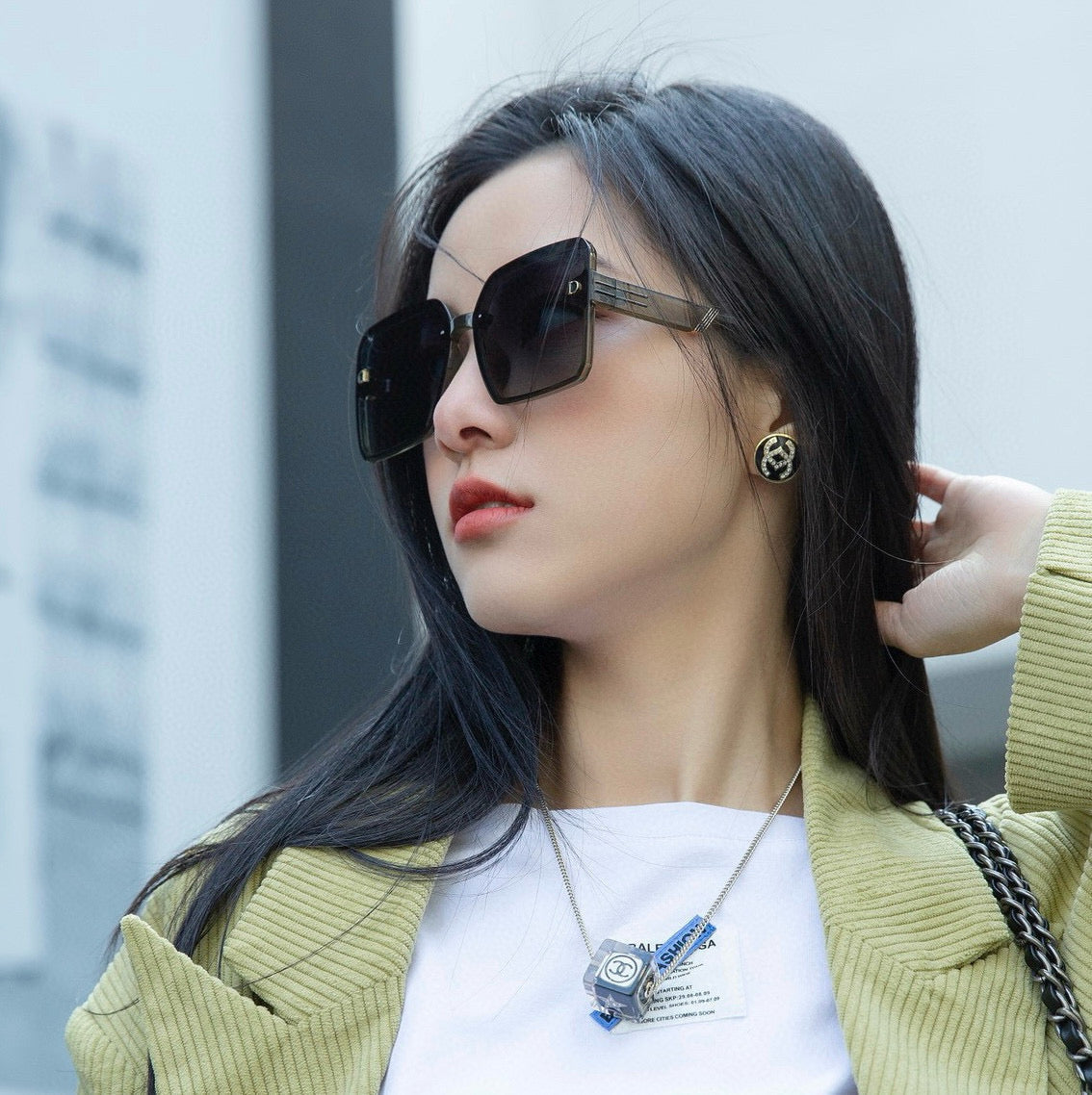 Montaigne Sunglass Cd2682 In Acetate