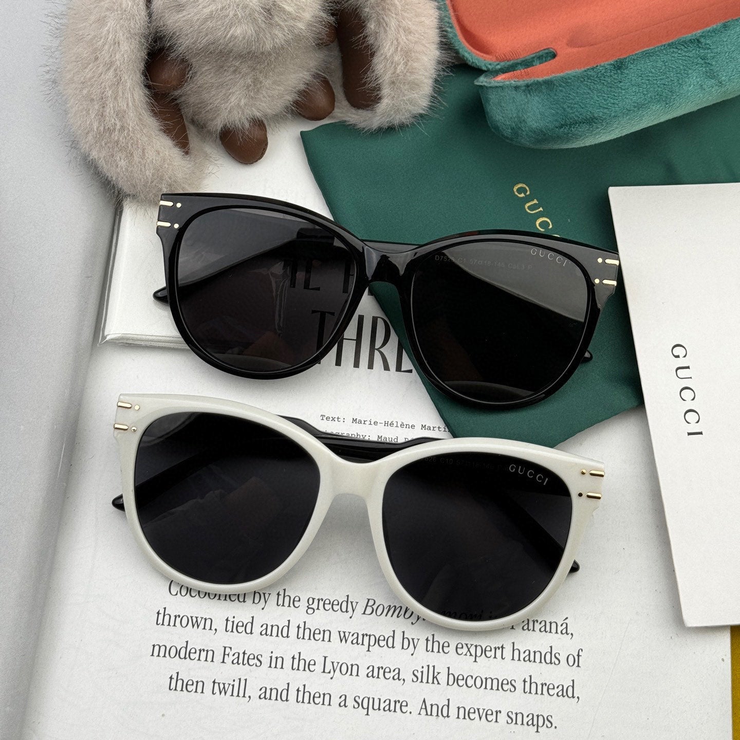 ROUND FRAME SUNGLASSES G6752 IN ACETATE