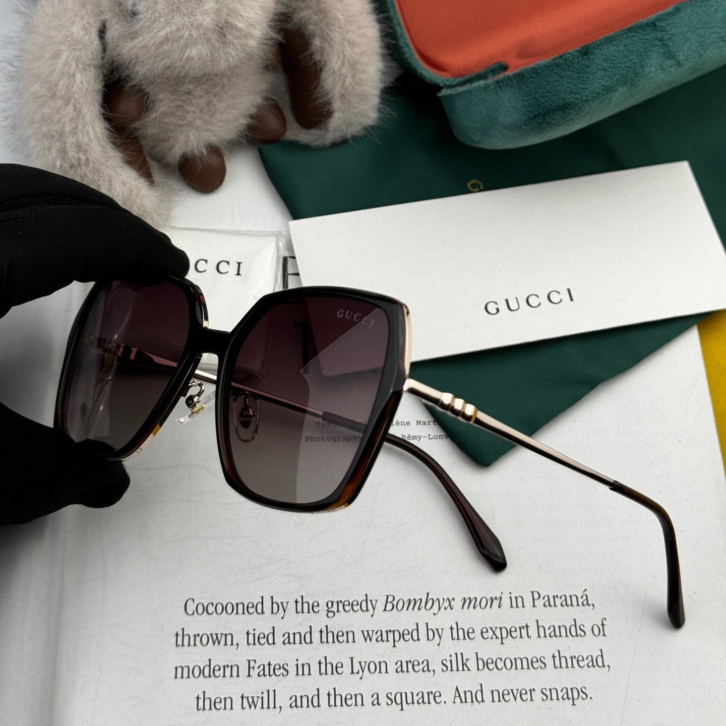 SQUARE FRAME SUNGLASSES G6640 IN METAL