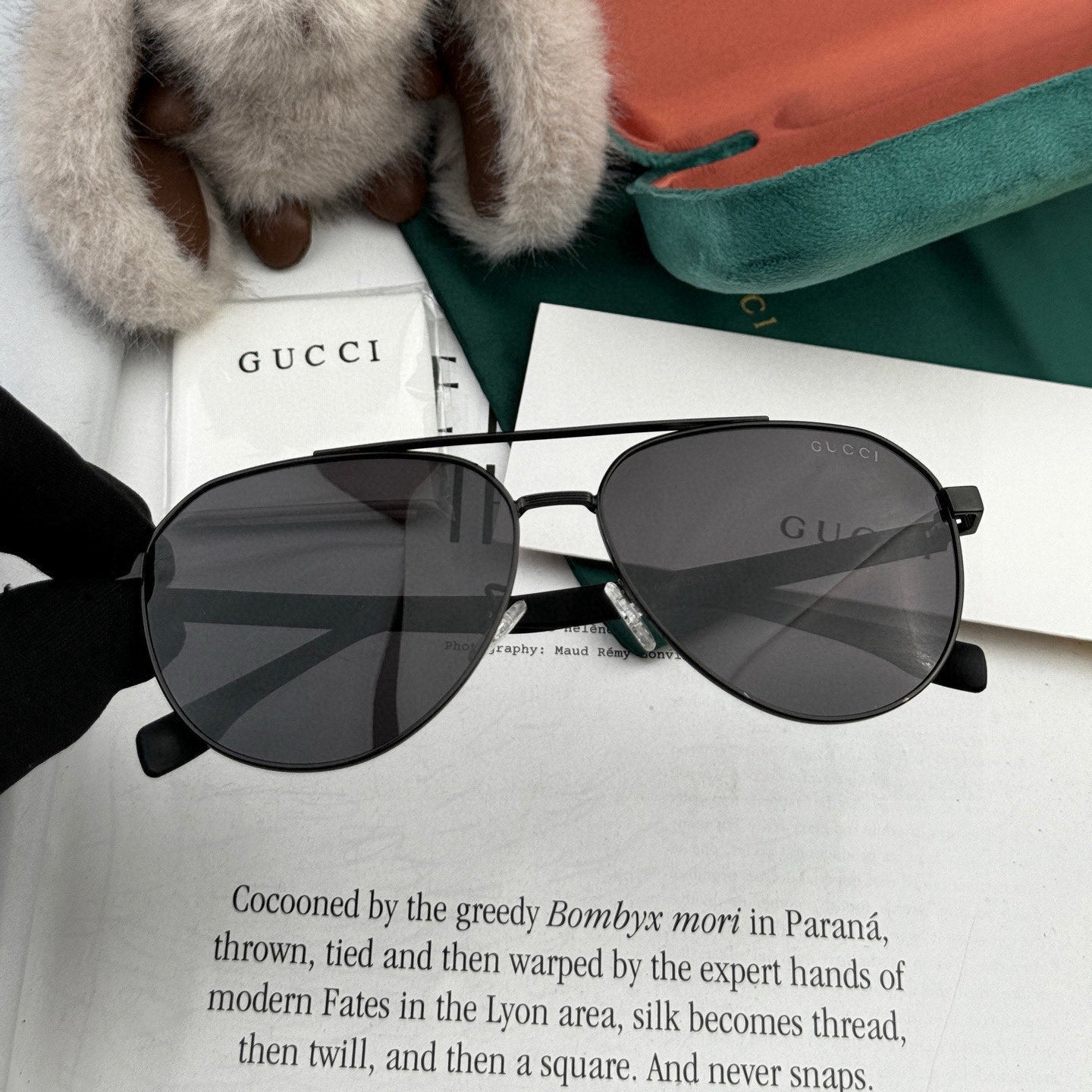 AVIATOR FRAME SUNGLASSES G8204 IN METAL